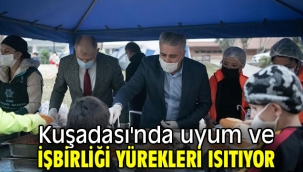 Kuşadası'nda uyum ve işbirliği yürekleri ısıtıyor