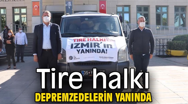 Tire halkı İzmir'in yanında