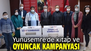 Yunusemre'de kitap ve oyuncak kampanyası