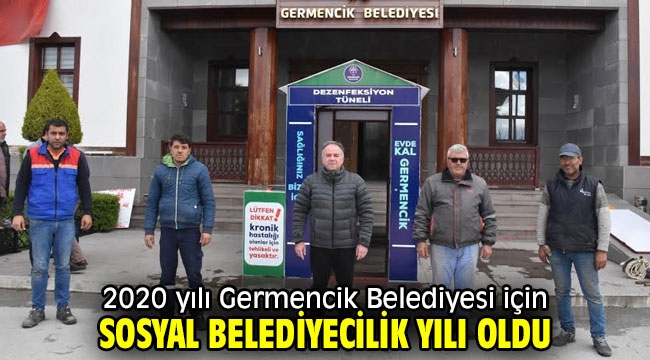 2020 yılı Germencik Belediyesi için sosyal belediyecilik yılı oldu