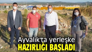 Ayvalık'ta yerleşke hazırlığı başladı