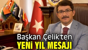 Başkan Çelik'ten yeni yıl mesajı