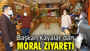 Başkan Kayalar'dan Moral Ziyareti