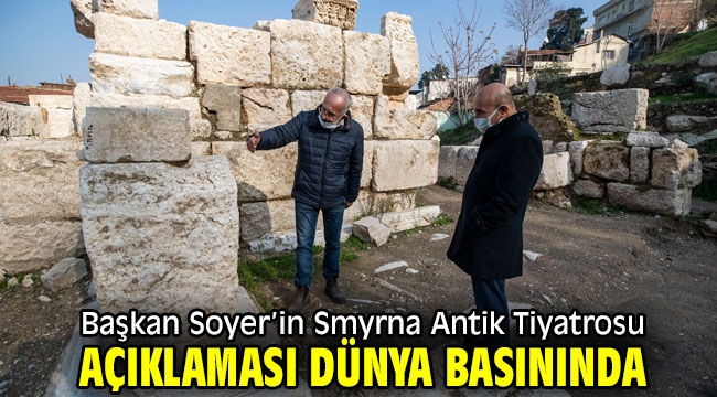 Başkan Soyer'in açıklaması dünya basınında!