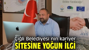 Çiğli Belediyesi'nin kariyer sitesine yoğun ilgi 