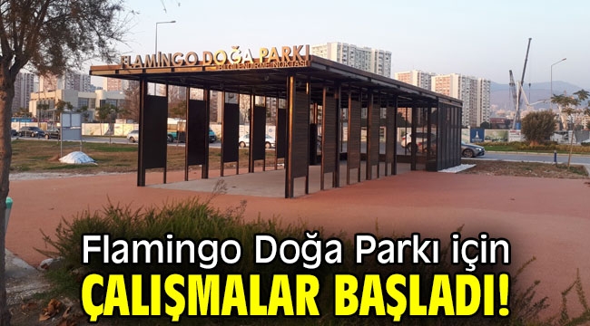 Flamingo Doğa Parkı için çalışmalar başladı!