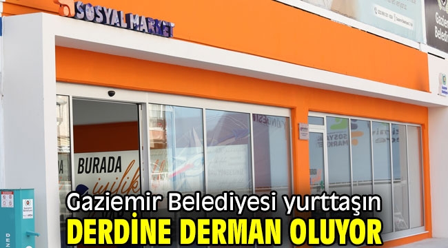 Gaziemir Belediyesi yurttaşın derdine derman oluyor