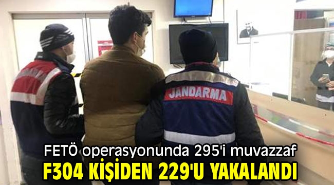 İzmir'deki FETÖ operasyonunda 295'i muvazzaf 304 kişiden 229'u yakalandı