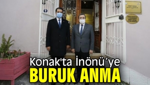 Konak'ta İnönü'ye buruk anma