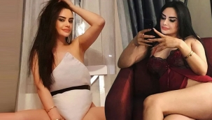 Naz Mila'dan dantelli iç çamaşırlı paylaşım