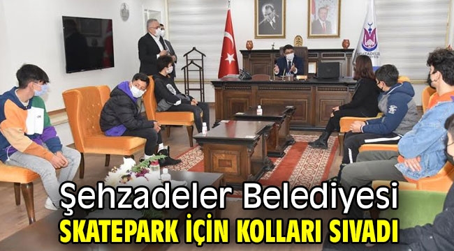 Şehzadeler Belediyesi Skatepark için kolları sıvadı