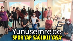 Yunusemre'de 'spor yap sağlıklı yaşa'