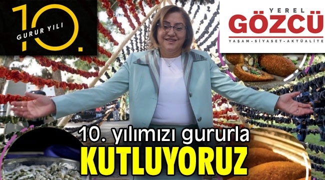 10. yılımızı gururla kutluyoruz