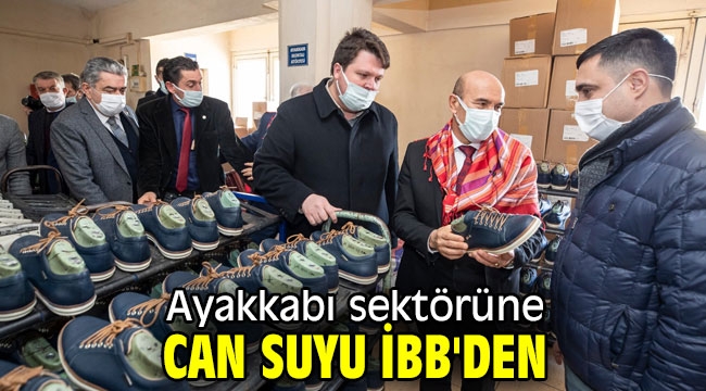 Ayakkabı sektörüne can suyu İBB'den