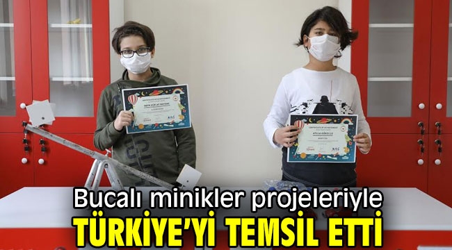 Bucalı miniklere uluslararası ödül