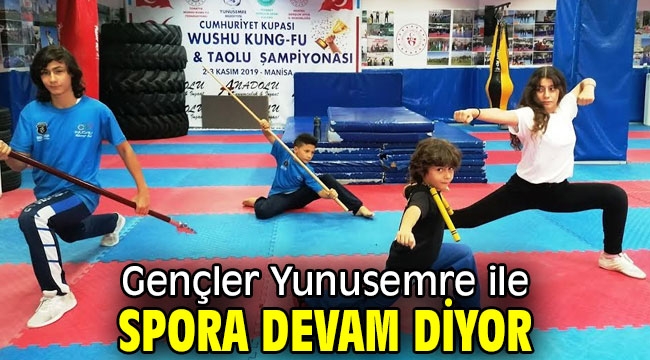  Gençler Yunusemre ile spora devam diyor