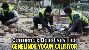 Germencik Belediyesi İlçe Genelinde Yoğun Çalışıyor
