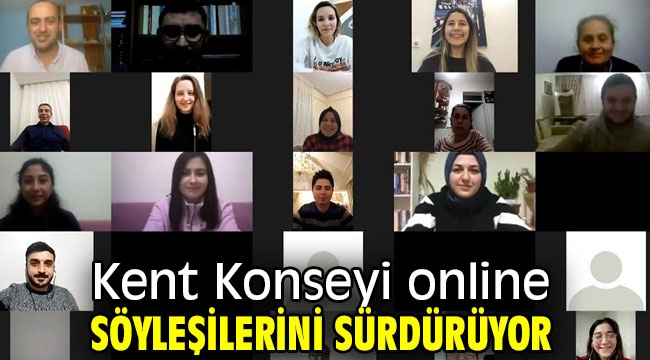 Kent Konseyi online söyleşilerini sürdürüyor