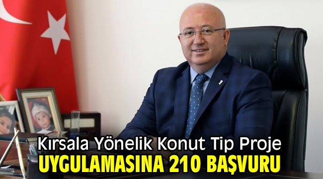 Kırsala Yönelik Konut Tip Proje Uygulamasına 210 Başvuru