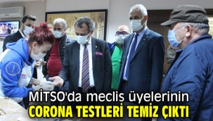 MİTSO'da meclis üyelerinin corona testleri temiz çıktı