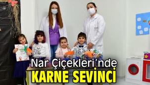 Nar Çiçekleri'nde karne sevinci