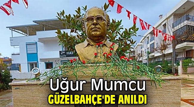 Uğur Mumcu Güzelbahçe'de anıldı