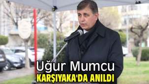 Uğur Mumcu Karşıyaka'da anıldı