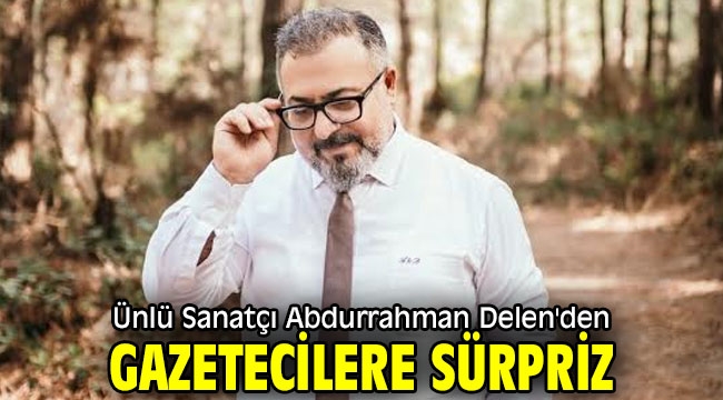 Ünlü Şair Abdurrahman Delen Gazetecilere Şiir Yazdı