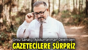 Ünlü Şair Abdurrahman Delen Gazetecilere Şiir Yazdı