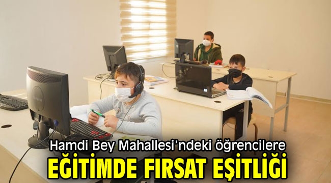 Ayvalık'ta öğrencilere eğitimde fırsat eşitliği