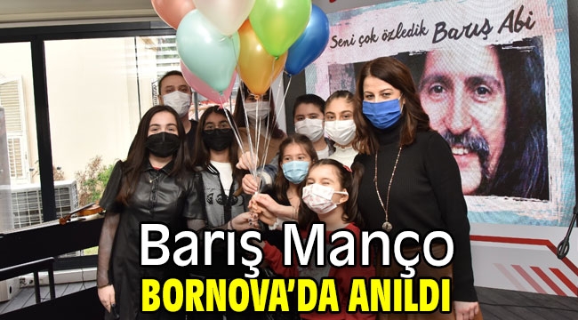 Barış Manço Bornova'da anıldı