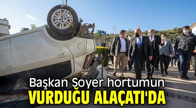 Başkan Soyer Alaçatı'da