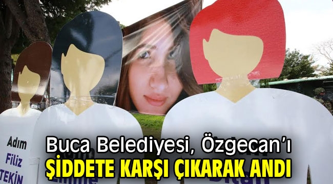 Buca Belediyesi, Özgecan'ı şiddete karşı çıkarak andı 