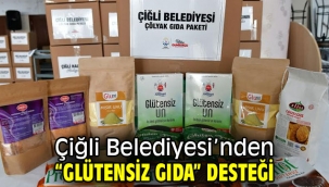 Çiğli Belediyesi'nden "Glütensiz Gıda" Desteği