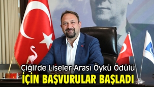 Çiğli'de Liseler Arası Öykü Ödülü için Başvurular Başladı