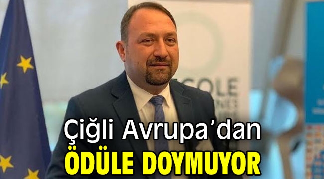 Çiğli'ye 2021'de de Avrupa Yerel Demokrasi Sertifikası ödülü