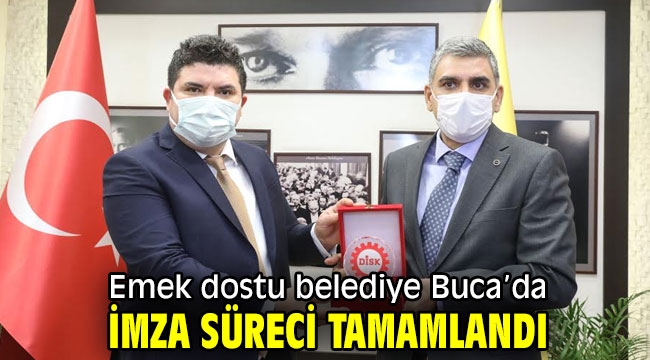 Emek dostu belediye Buca'da imza süreci tamamlandı 