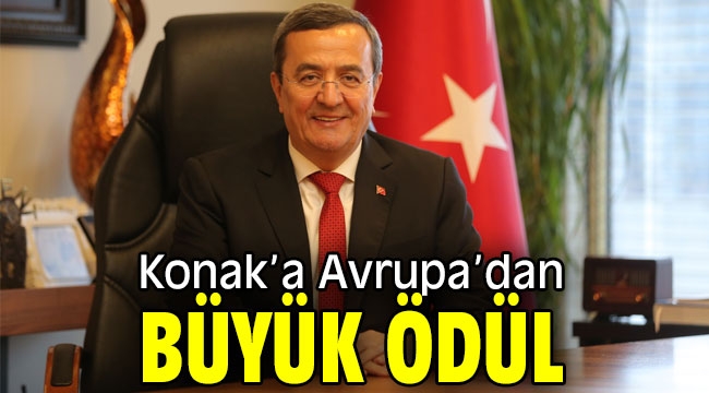 Konak'a Avrupa'dan büyük ödül