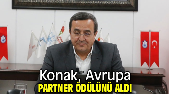 Konak'a Avrupa Partner ödülü