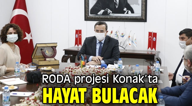 RODA projesi Konak'ta hayat bulacak