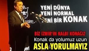 Başkan Batur'dan önemli açıklamalar! Asla yorulmayız!