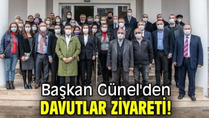 Başkan Günel'den Davutlar ziyareti!