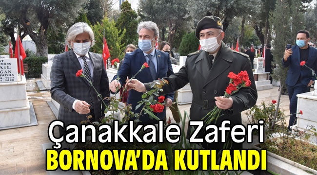 Çanakkale Zaferi Bornova'da kutlandı 