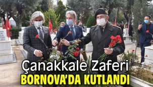 Çanakkale Zaferi Bornova'da kutlandı 