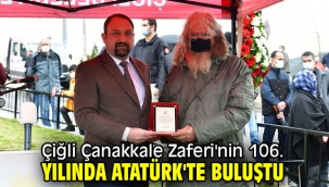 Çiğli Belediyesi, Atatürk Heykelinin açılışını yaptı!