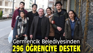Germencik Belediyesinden 296 öğrenciye destek