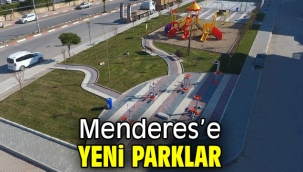 Menderes'e Yeni Parklar