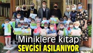 Miniklere kitap sevgisi aşılanıyor
