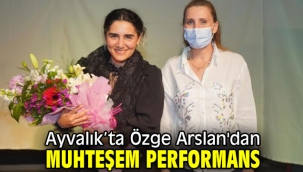 Özge Arslan'dan muhteşem performans