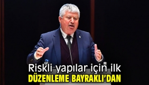Riskli yapılar için ilk düzenleme Bayraklı'dan